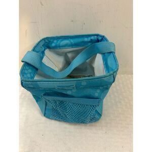 31 Thirty-one carry caddy 6” square cube turquoise